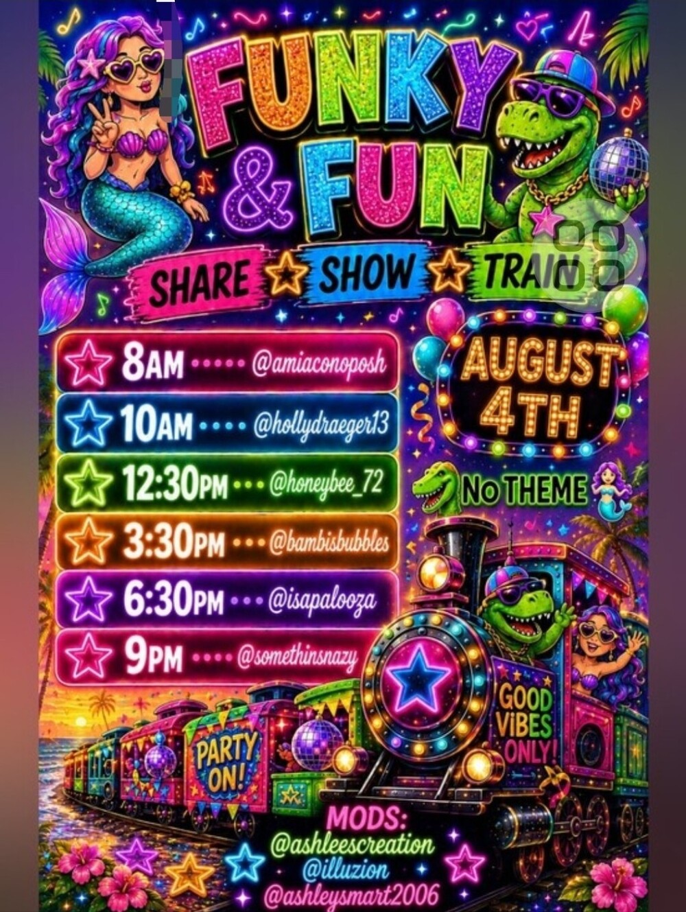 FUNKY & FUN LIVE Share Show Train